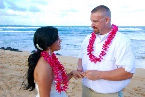 Pink plumeria leis