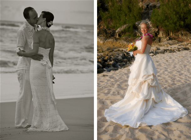 Hawaii Wedding Collage